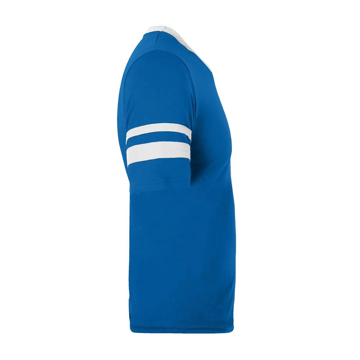 Augusta Sportswear Mens Sleeve Stripe Jersey 3X-Large | Contrast Sleeve Stripes, V-Neck, 50/50 Polyester Cotton - view 7