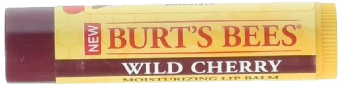 Burt's Bees Lip Balm Wild Cherry 0.15 oz | Hydrating, Nourishing, Natural - main product image