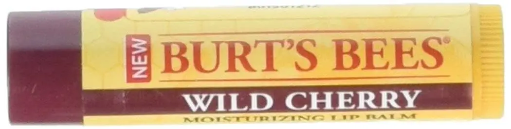 Burt's Bees Lip Balm Wild Cherry 0.15 oz | Hydrating, Nourishing, Natural - view 2