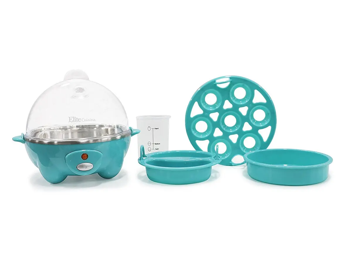Elite Gourmet 7-Egg Electric Egg Cooker | Rapid, Versatile & BPA-Free - view 2