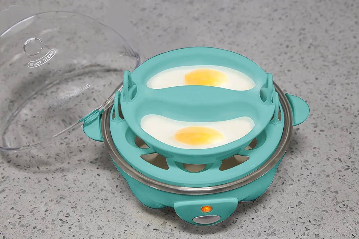 Elite Gourmet 7-Egg Electric Egg Cooker | Rapid, Versatile & BPA-Free - view 4
