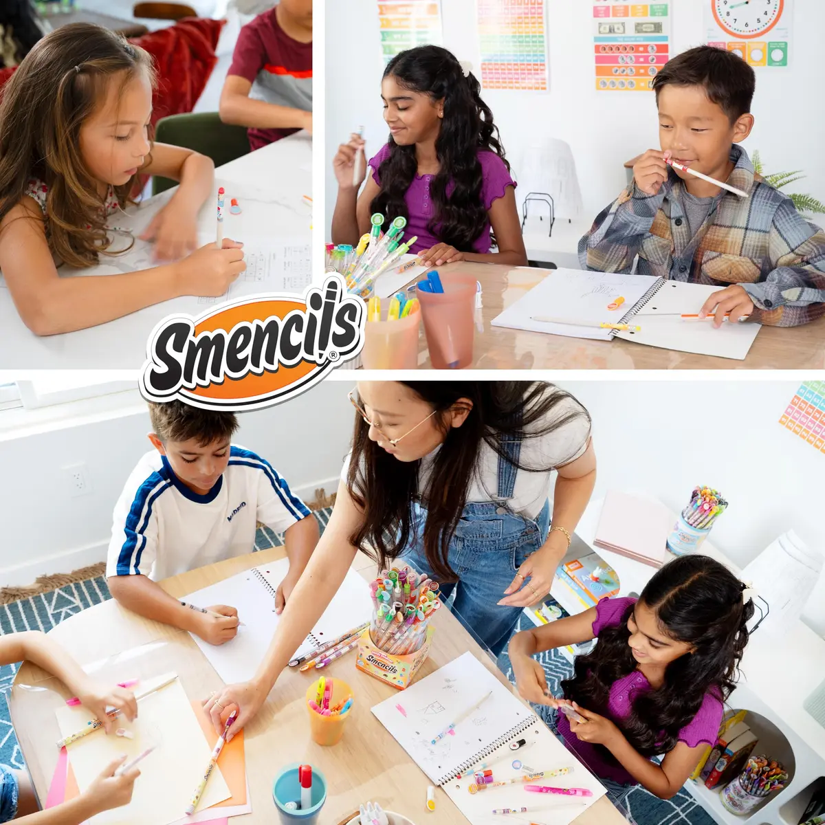 Scentco Smencils Graphite 5-Pack HB #2 Scented Pencils | Recycled Newspaper, 2-Year Scent Guarantee - view 8