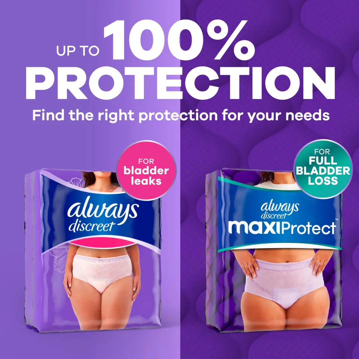 Always Discreet Incontinence Underwear for Women, Extra Large/XL, 15 Count | Max Absorbency, OdorLock Technology, Discreet Fit - view 8
