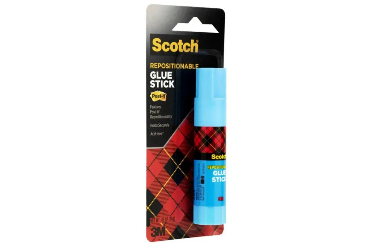 3M Removable Restickable Glue Stick, 0.98 oz (28 g) Pack of 2 | Acid-Free, Non-Toxic Craft Adhesive - view 6