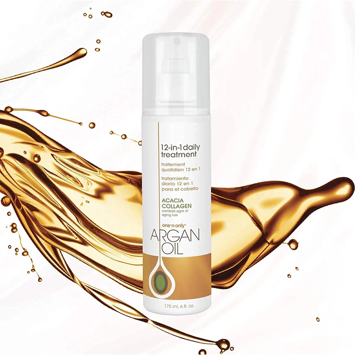 One 'N Only Argan Oil 12-in-1 Daily Treatment 6 Fl Oz (2pk) | Controls Frizz & Adds Shine - view 5