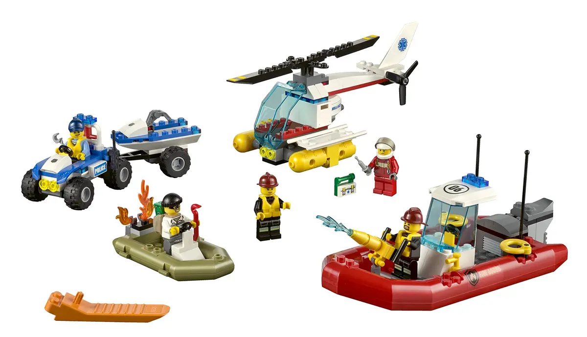 LEGO City Town Starter Set | Building Blocks for Kids 3-12 | 242 Pieces - view 4
