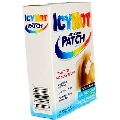Icy Hot Extra Strength Medicated Patch, Small, 5 Count Box, 2 Count | Targeted Pain Relief for Muscle Strains & Arthritis - view 8