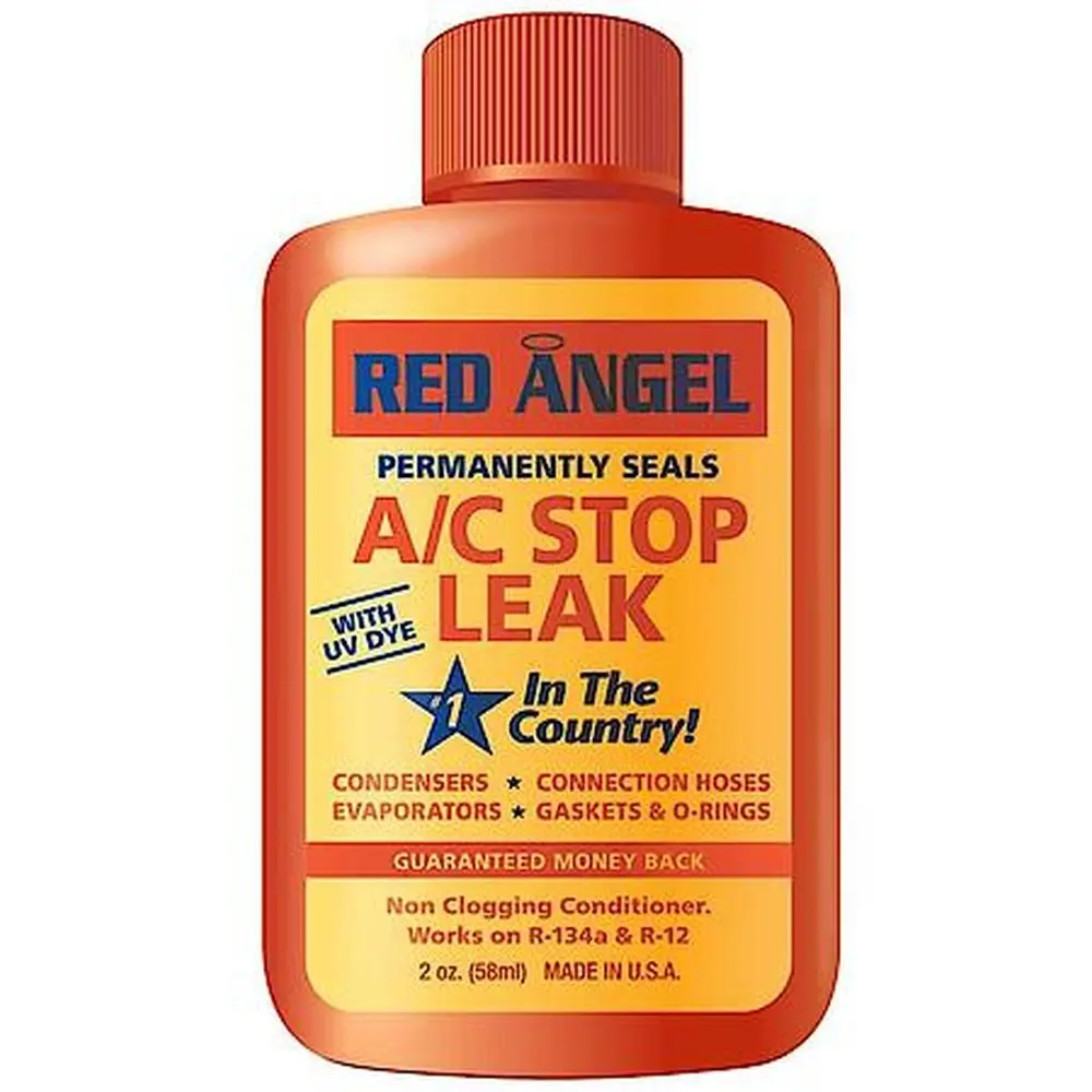 BlueDevil Products Red Angel 49496 A/C Stop Leak 6 x 2oz | Permanent Leak Sealant for Automotive AC Systems - main product image