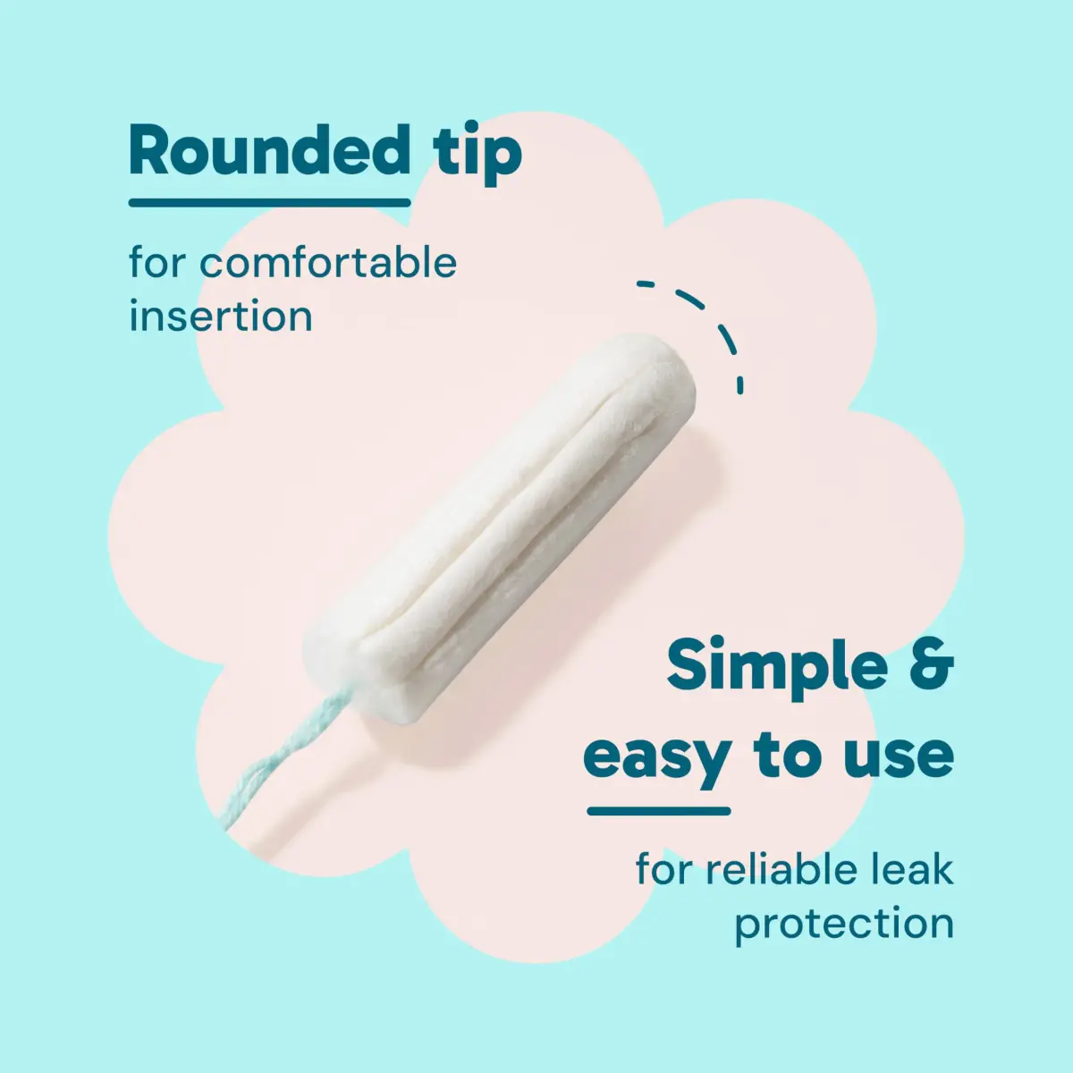 o.b. No Applicator Tampons Multipack (Regular/Super/Super Plus), 40 Count | Dermatologist Tested Tampon - view 6