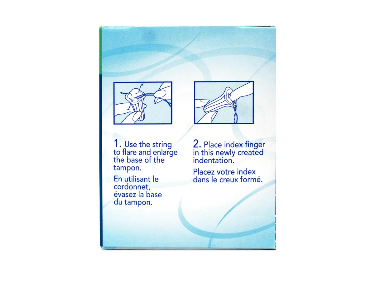 o.b. Tampons Super Absorbency Fluid-Lock Leak Protection 40 Count (1.5 oz) | Designed by a Woman Gynecologist - view 4
