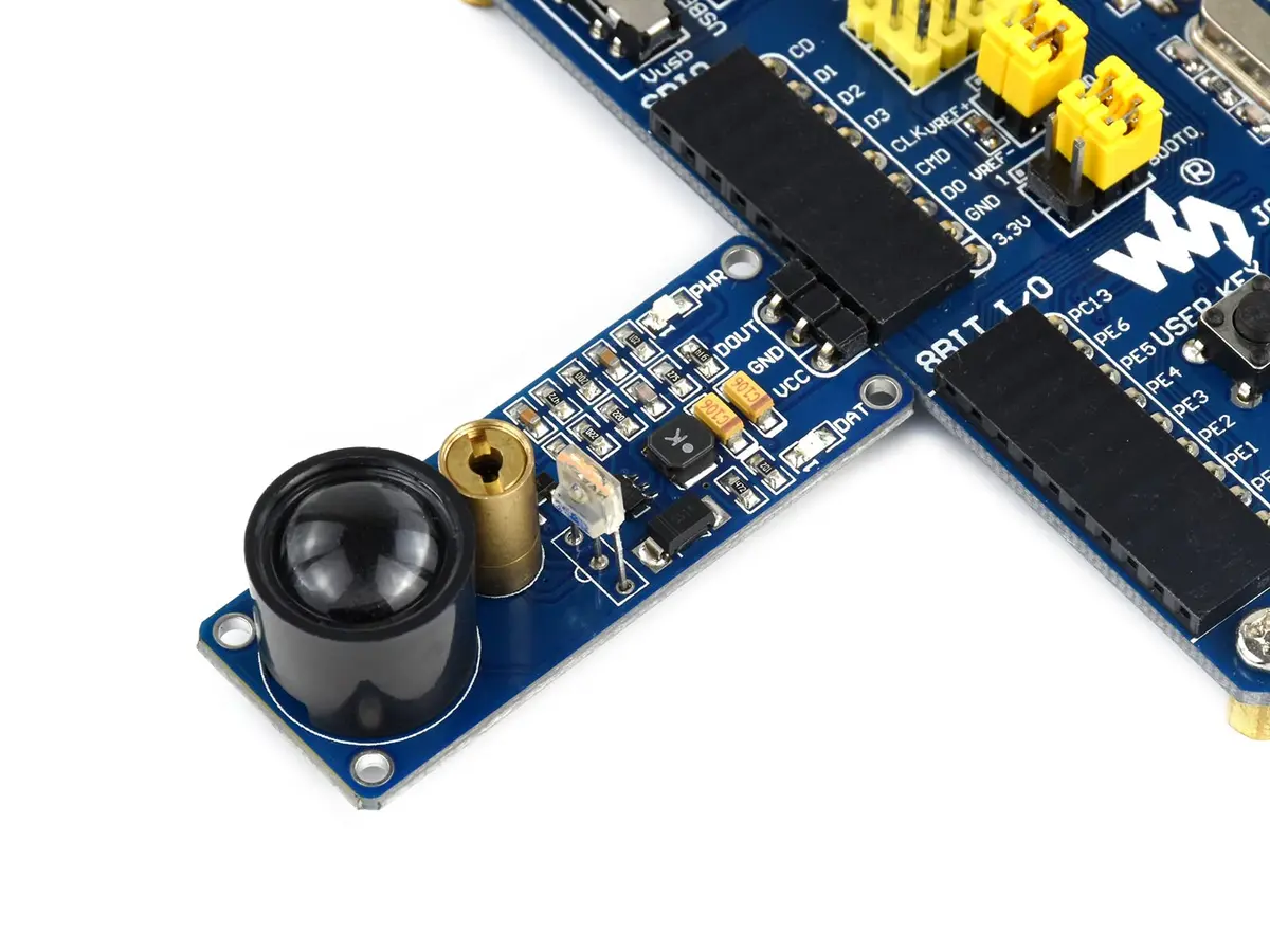 waveshare Laser Receiver Module Laser Sensor Module for AVR PIC | Effective Distance 0.8-1.5m, Compatible with Raspberry Pi - view 7