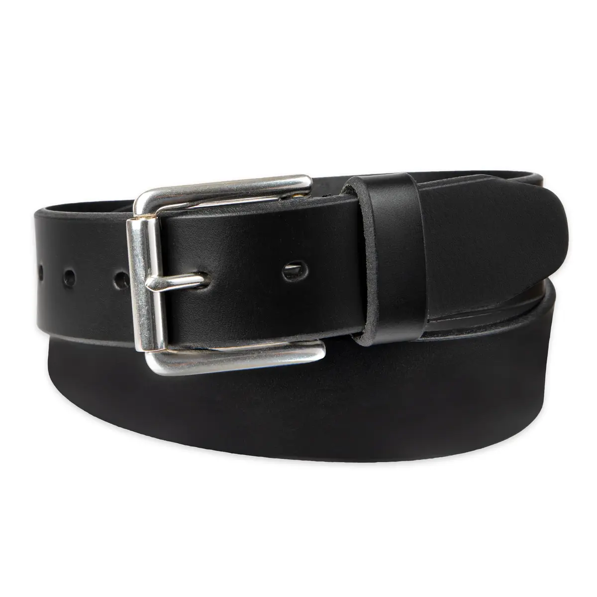 Dockers Mens Casual Belt 44 US | Classic Leather Belt with Silver Buckle - view 2