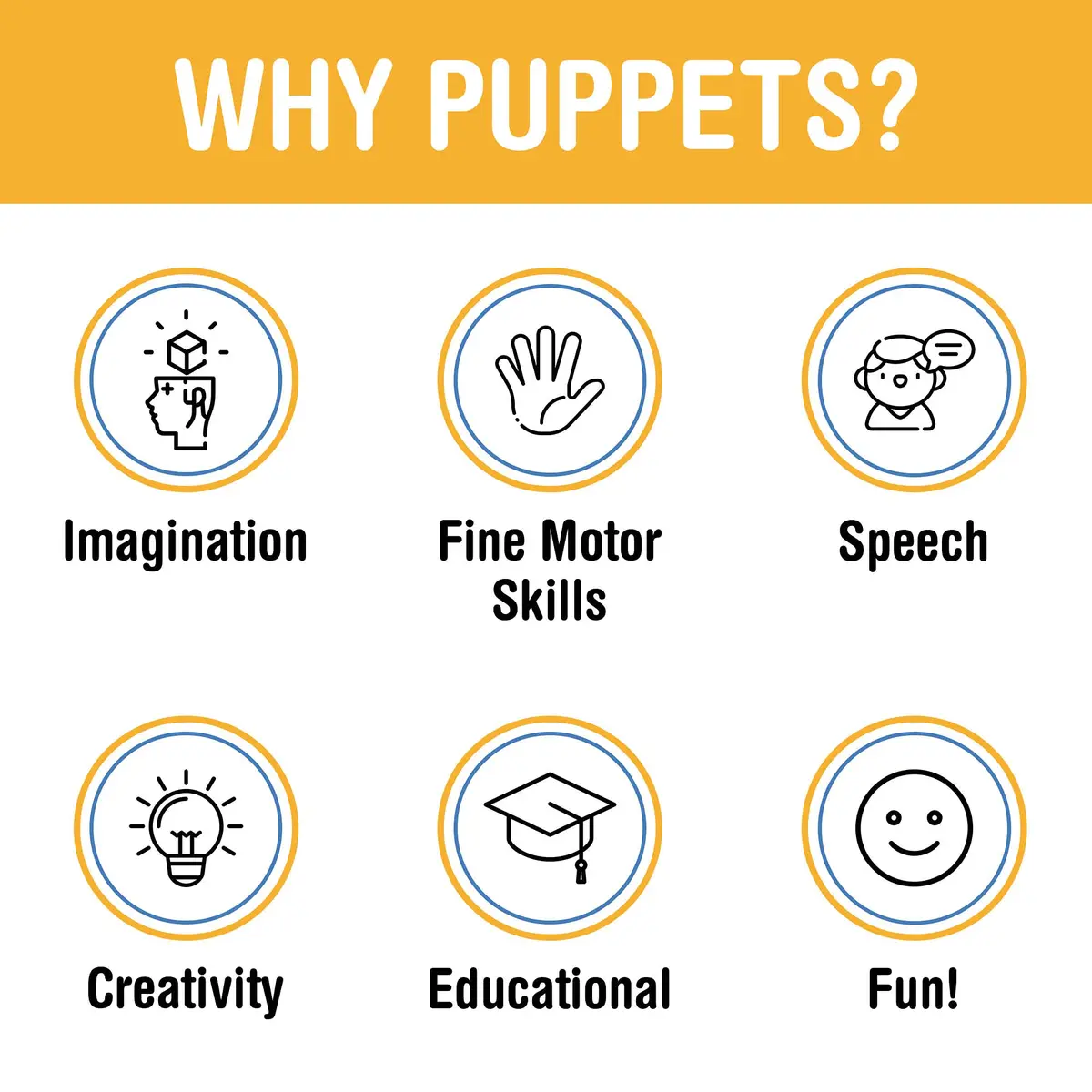 Silly Puppets 25" God Answers Prayers Peach Boy Full Body Christian Ministry Puppet | Movable Mouth & Arm Rod - view 3
