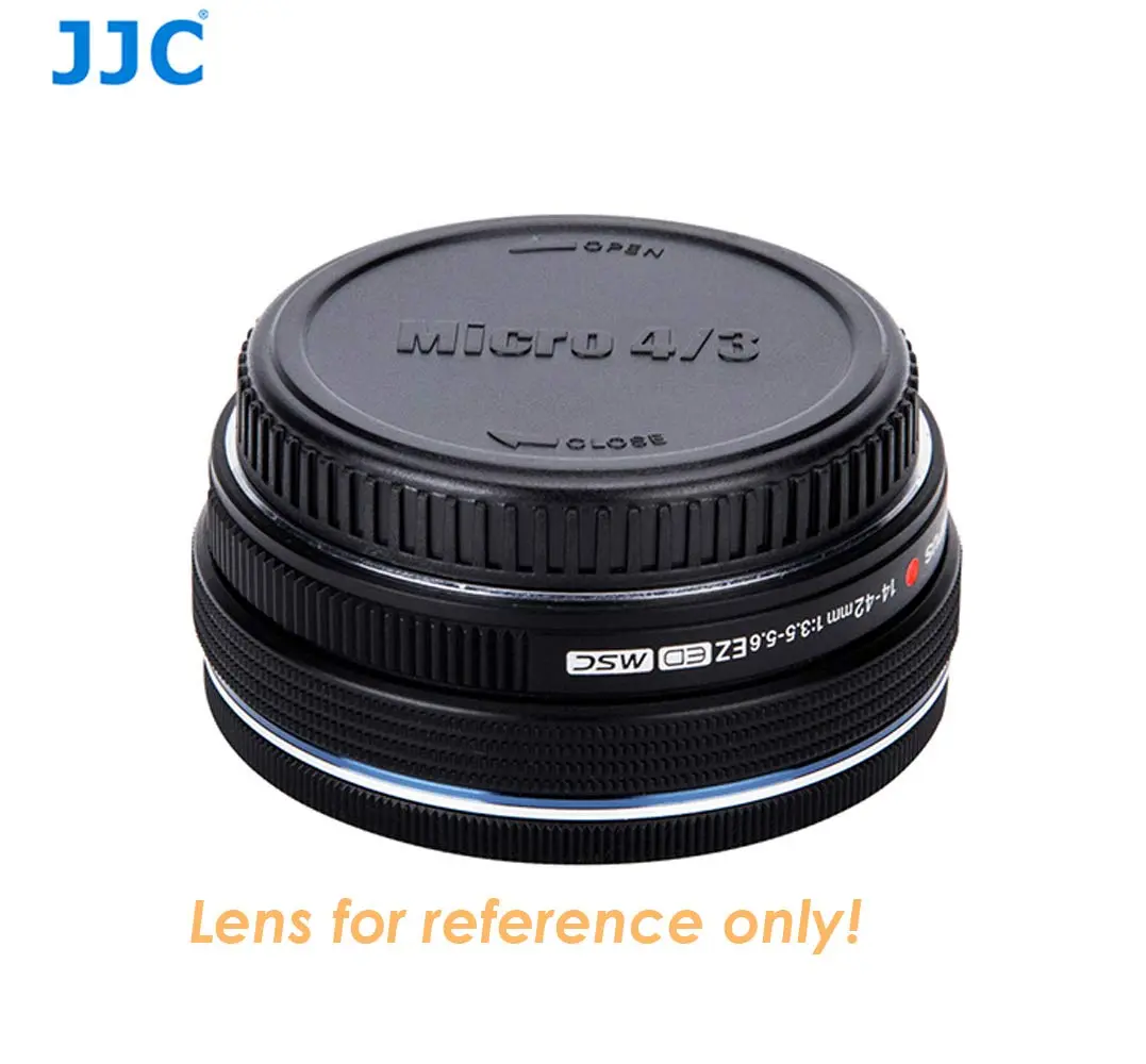 Fotasy M43 Lens Rear Cap & Camera Body Cap 2-Pack | Micro Four Thirds Dust Sensor Cover for Olympus/Panasonic - view 5