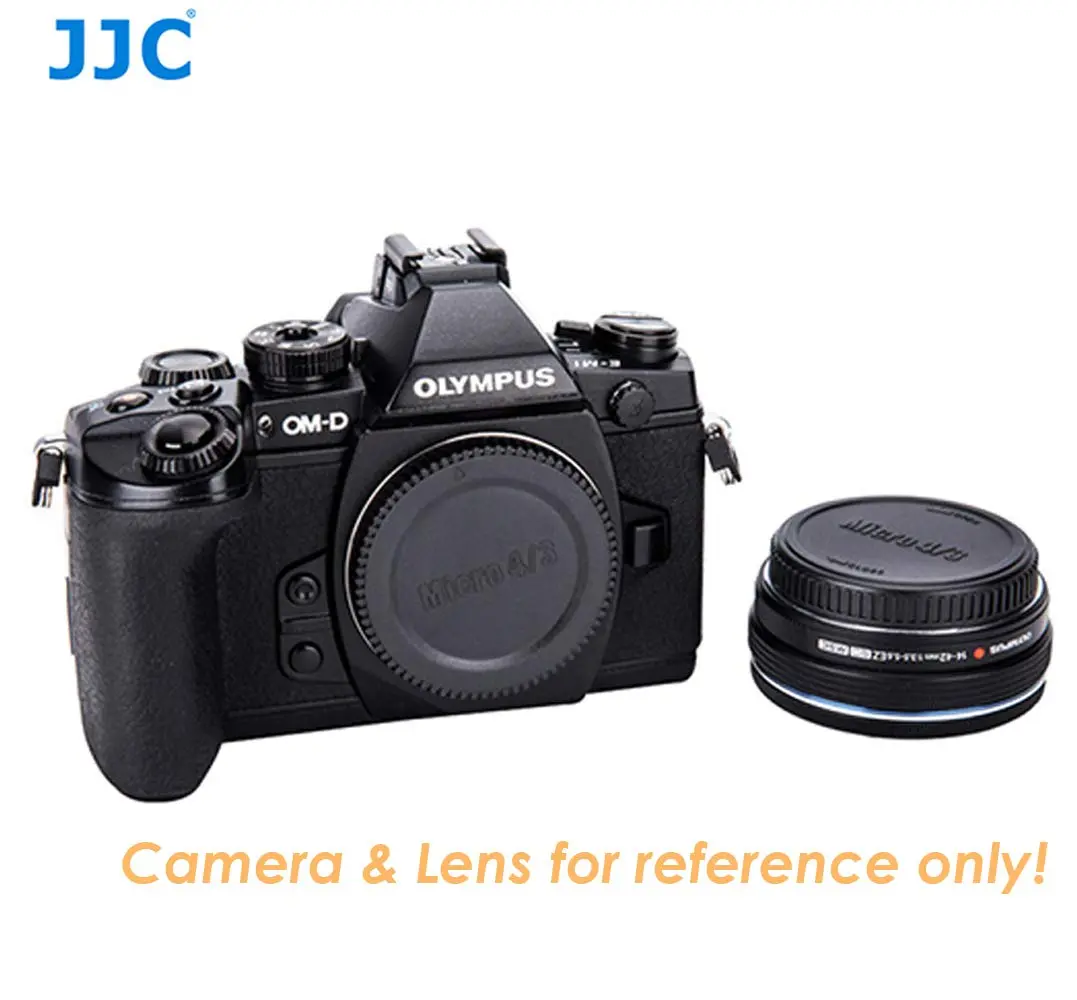 Fotasy M43 Lens Rear Cap & Camera Body Cap 2-Pack | Micro Four Thirds Dust Sensor Cover for Olympus/Panasonic - view 3