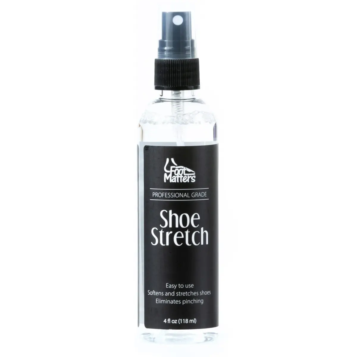 FootMatters Professional Boot & Shoe Stretch Spray 110ml (4 Fl Oz) | Softens Leather, Suede, Canvas for a Perfect Fit - main product image