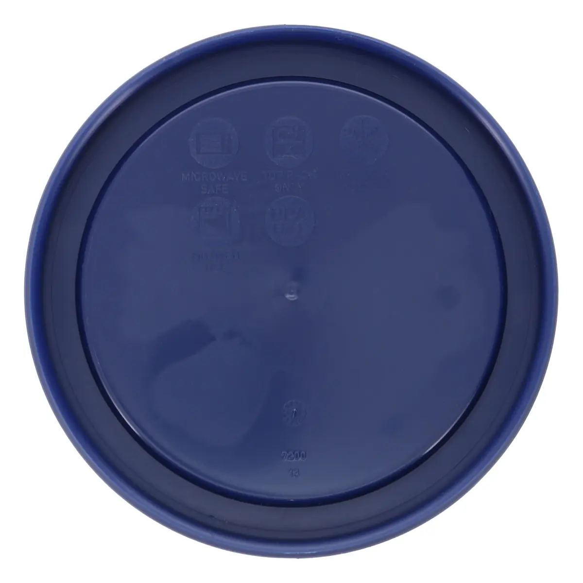 Pyrex 7200-PC (2-Cup) Blue Food Storage Lid (4-Pack) | Made in USA, BPA-Free, Microwave & Freezer Safe - view 2