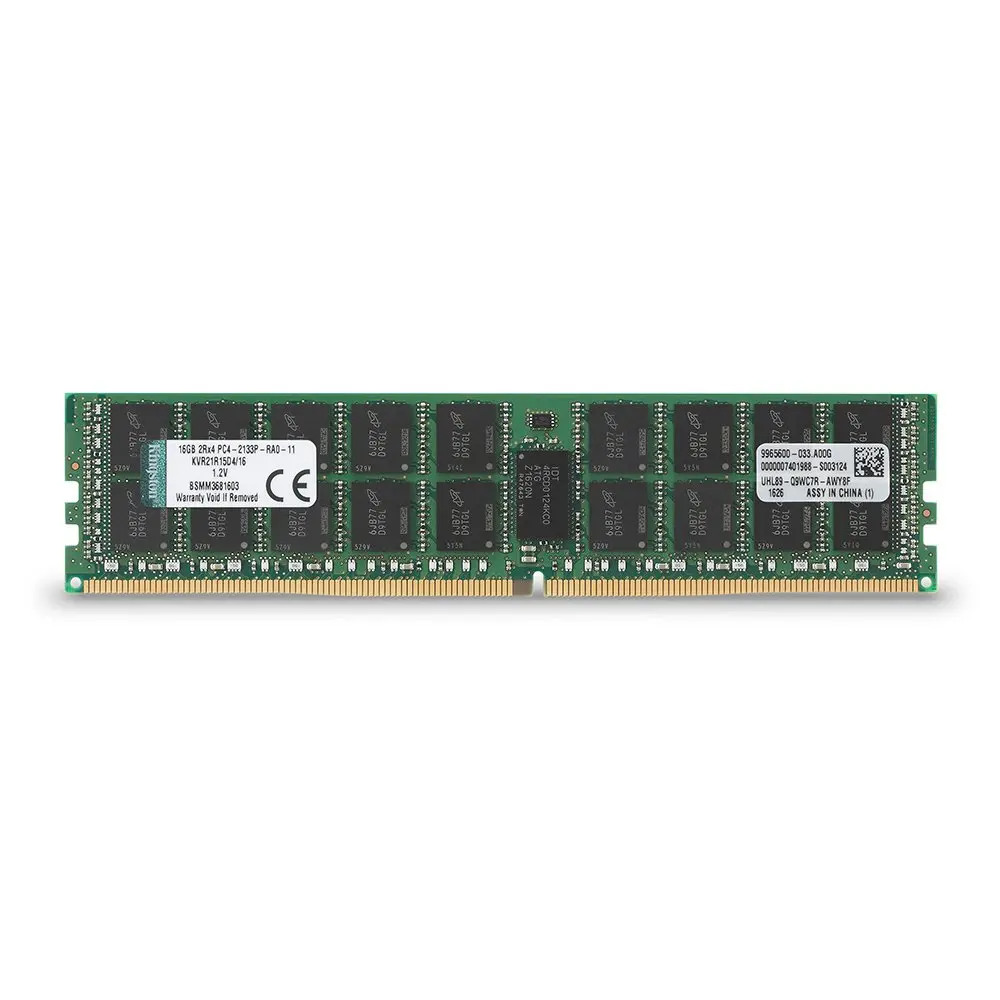 Kingston ValueRAM 16GB DDR4 2133MHz ECC Reg CL15 DIMM | Power-Efficient Server Memory - main product image