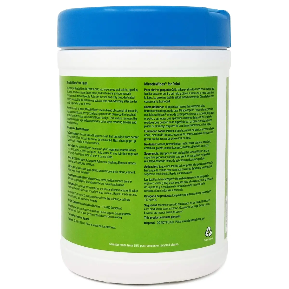MiracleWipes Surface Cleaning Wipe 60 Count | Heavy-Duty & Gentle on Skin - view 9