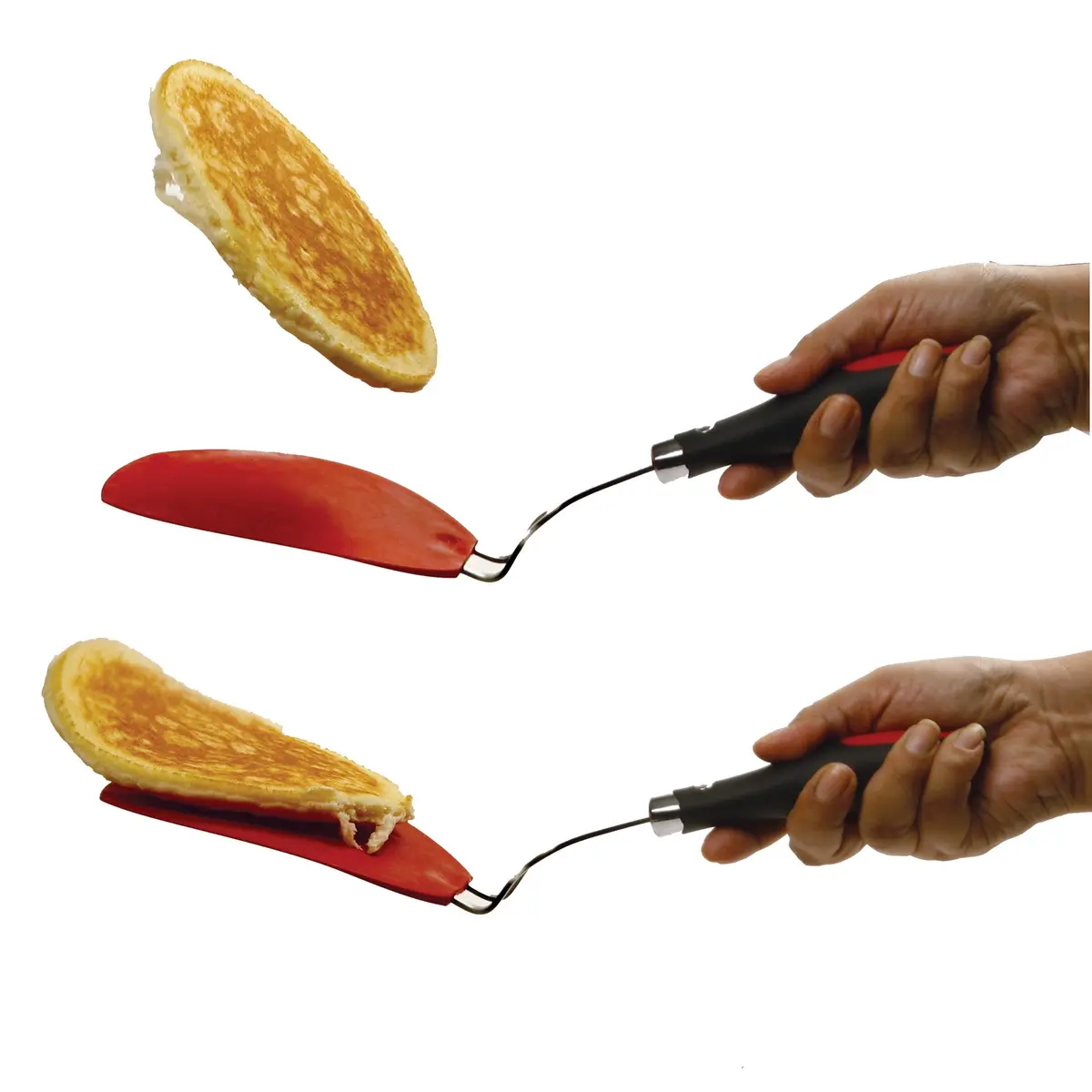 Norpro Grip-EZ Flexible Pancake Spatula Red, 33.5cm (13.25") | Heat-Resistant to 210°C - view 2