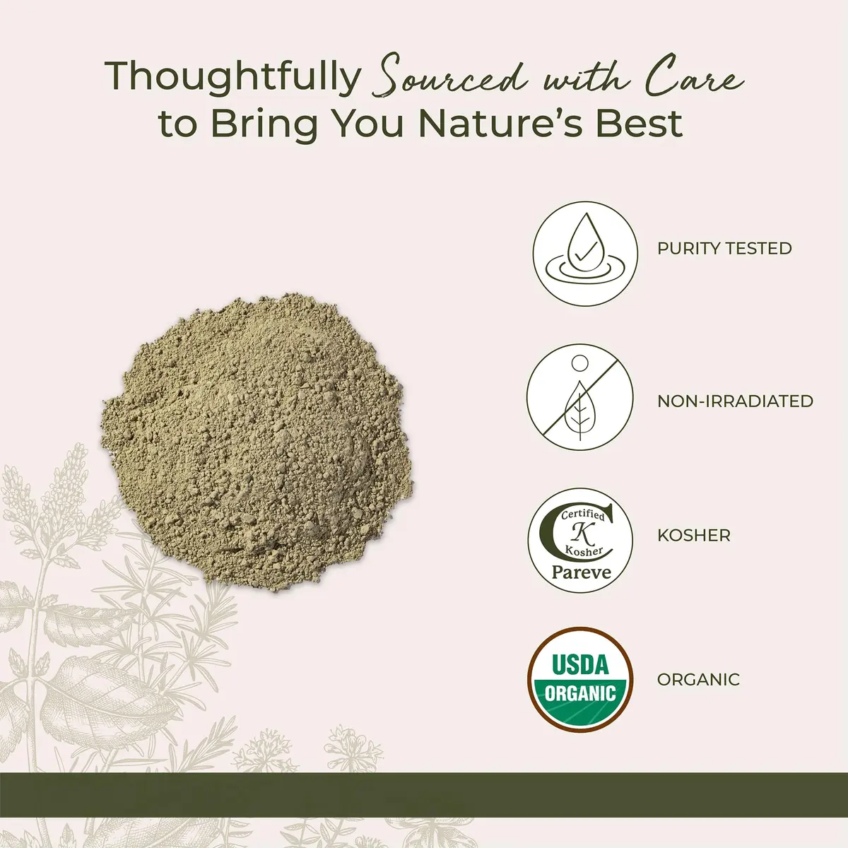 Starwest Botanicals Organic Bladderwrack Powder 454 g (1 lb) | USDA Certified Organic Seaweed Herb - view 4