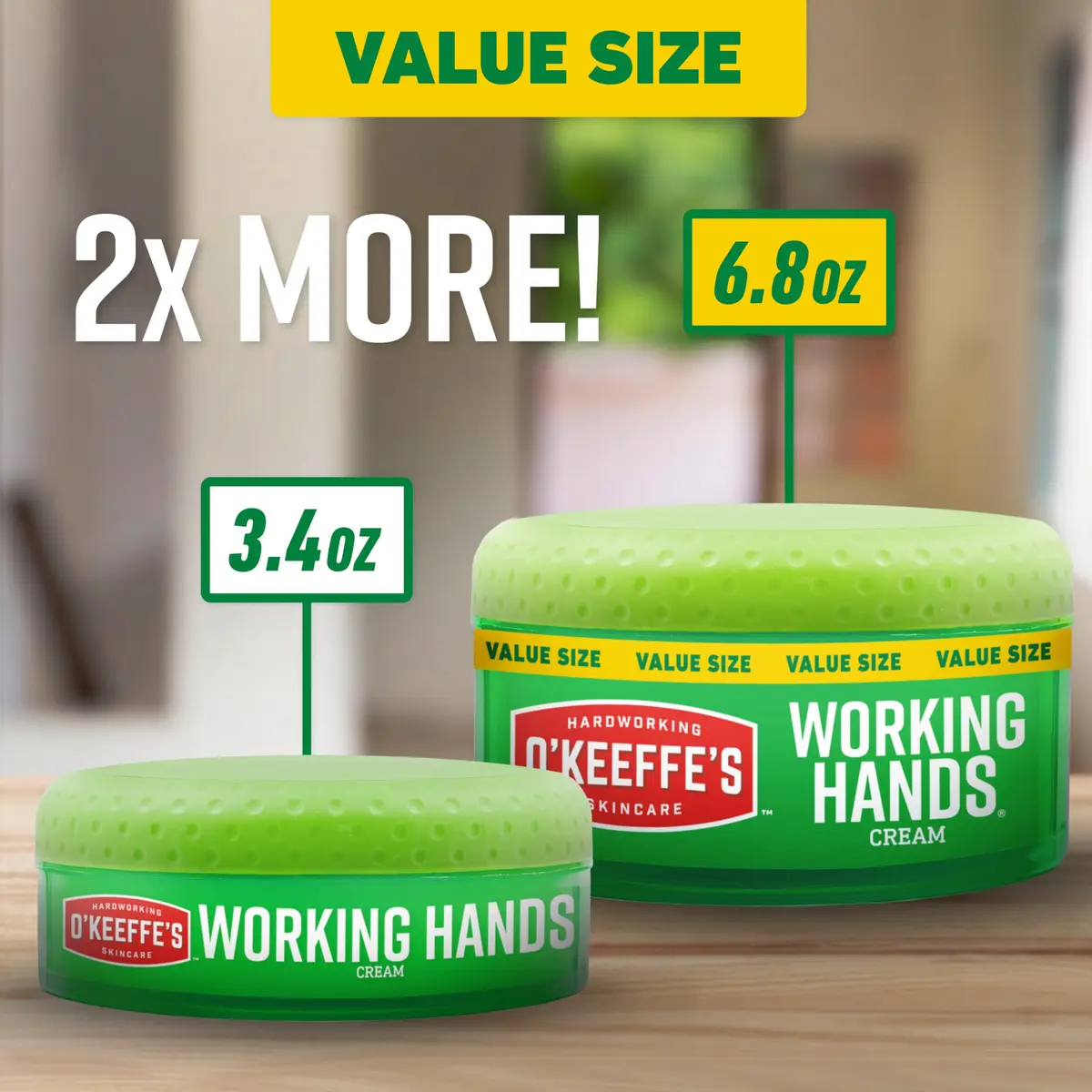 O'Keeffe's Working Hands Hand Cream Jar 192.7 g (6.8 oz) | Intensive Hydration for Extremely Dry Skin - view 6