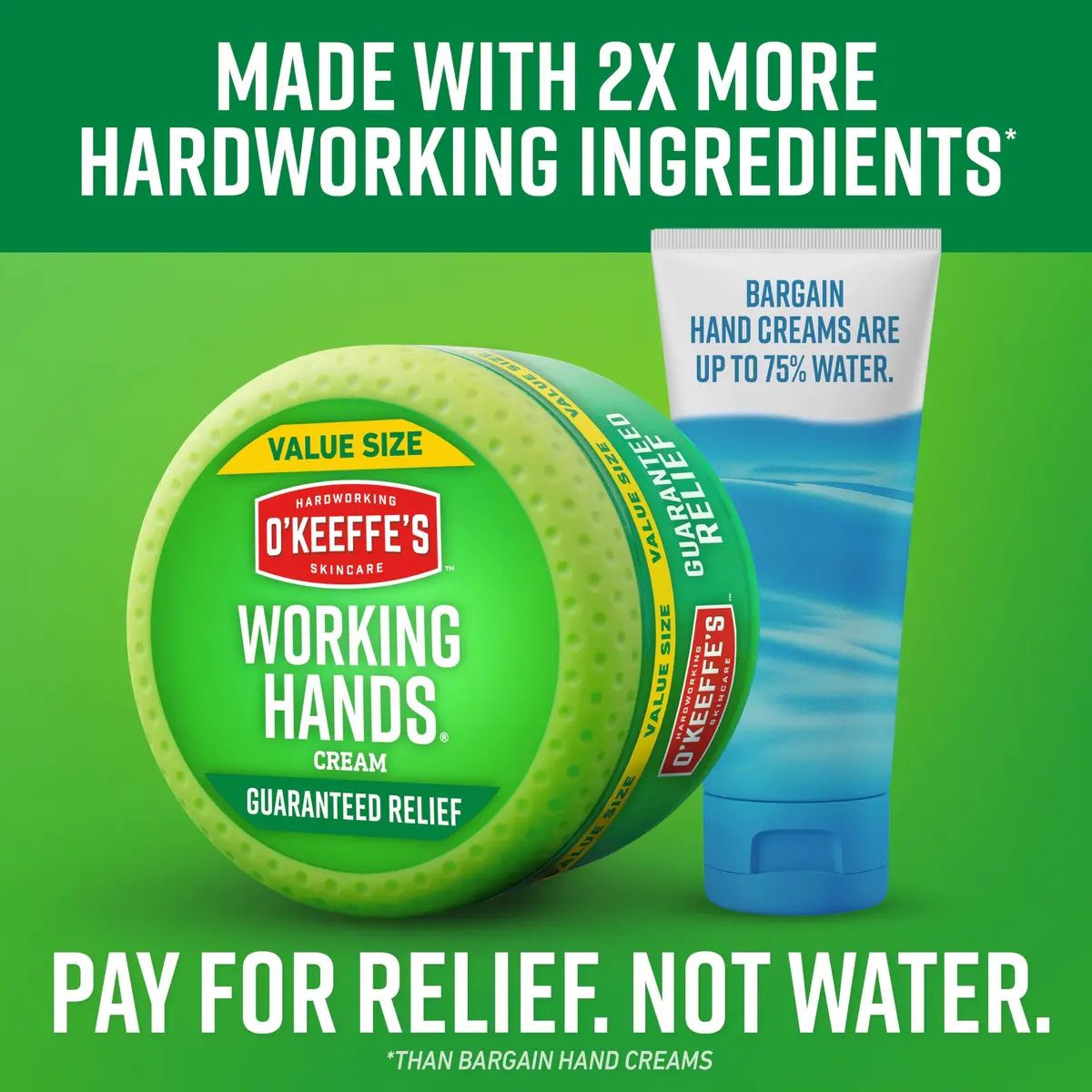 O'Keeffe's Working Hands Hand Cream Jar 192.7 g (6.8 oz) | Intensive Hydration for Extremely Dry Skin - view 4