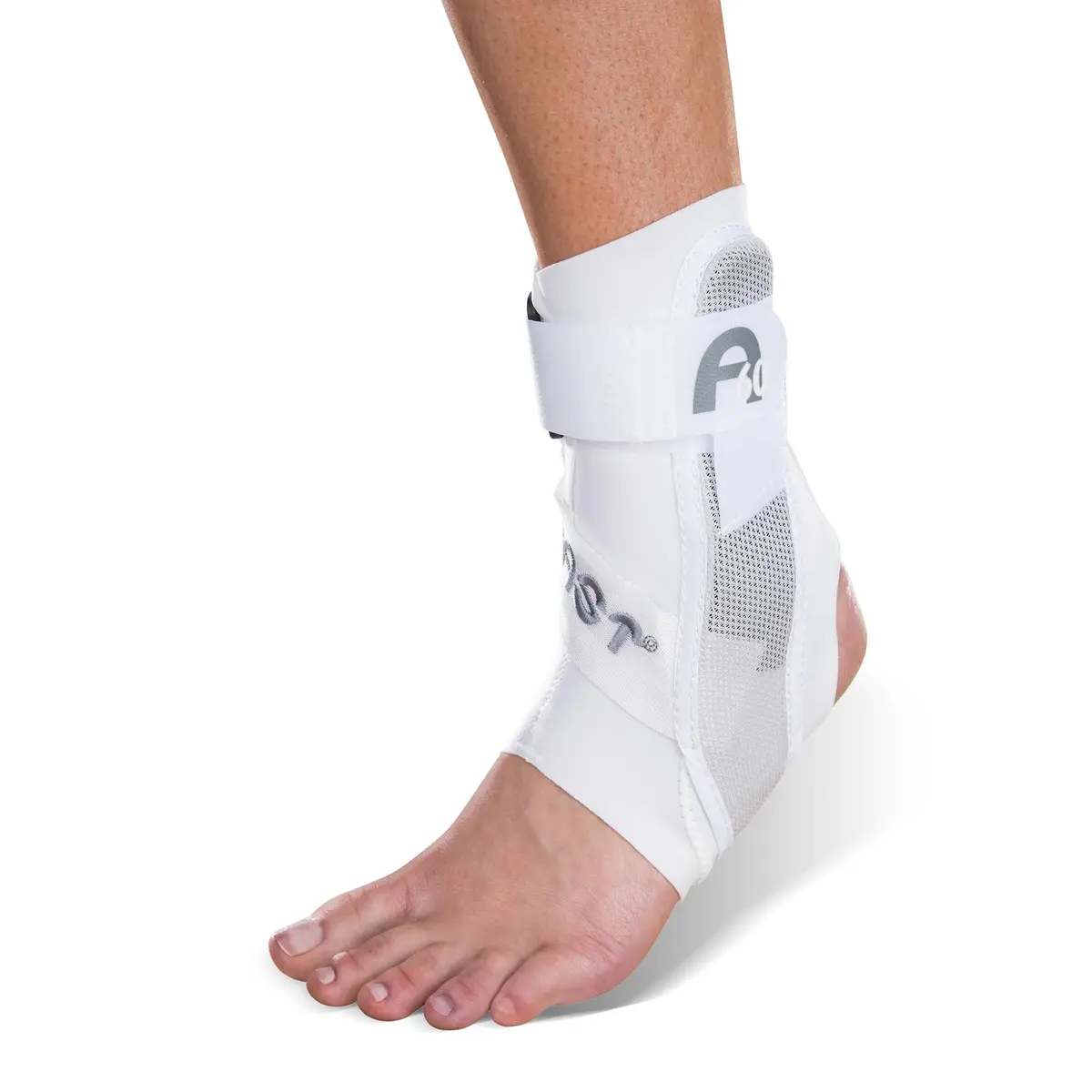 AIRCAST A60 Ankle Support Brace Left Foot Medium White | FDA Approved Orthopedic Brace - view 2
