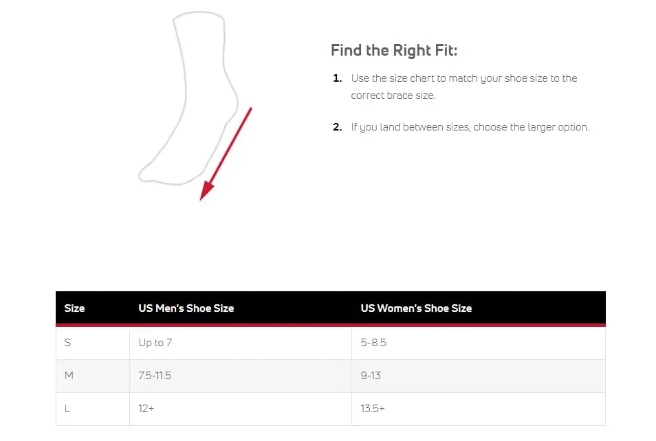 AIRCAST A60 Ankle Support Brace for Left Foot - Small | Mild Support for Chronic Instability & Injury Prevention - view 5