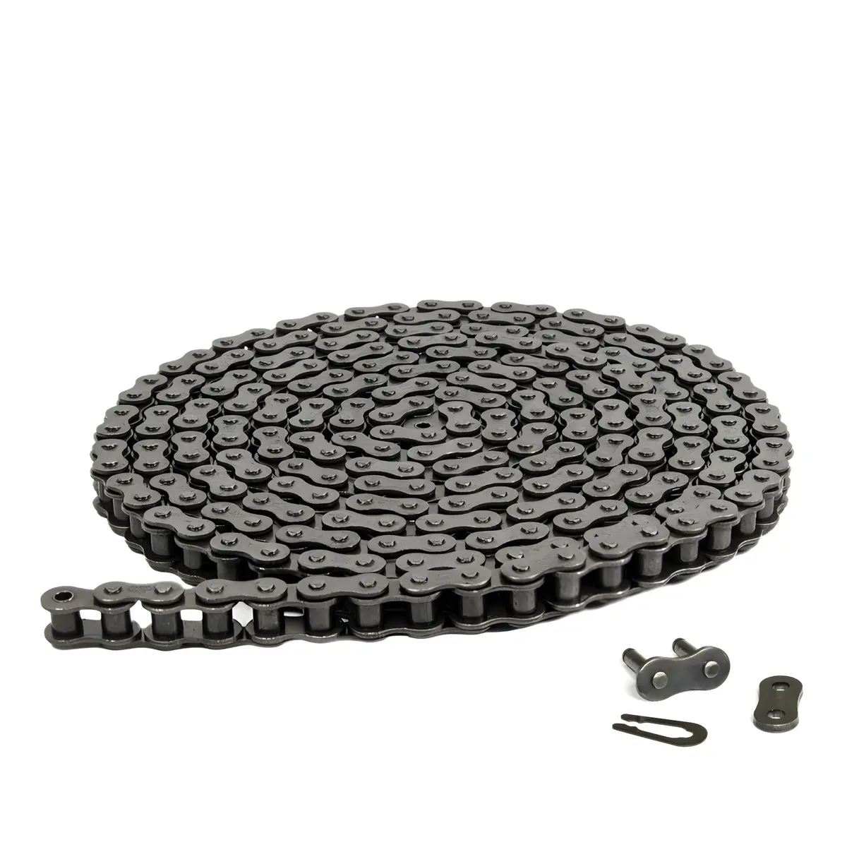 Jeremywell #40 Roller Chain 10 Feet with 1 Connecting Link | Heavy-Duty Industrial Chain for Go Karts & Machinery - main product image