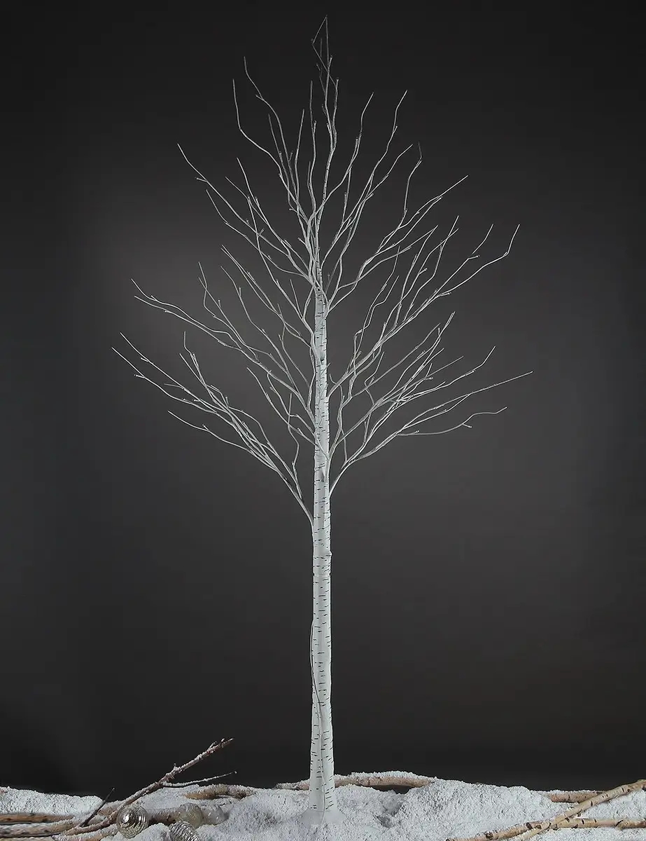 LIGHTSHARE 8FT Birch Tree with 132 LED Lights | Indoor & Outdoor Festival Decor (70-120 chars) - view 9