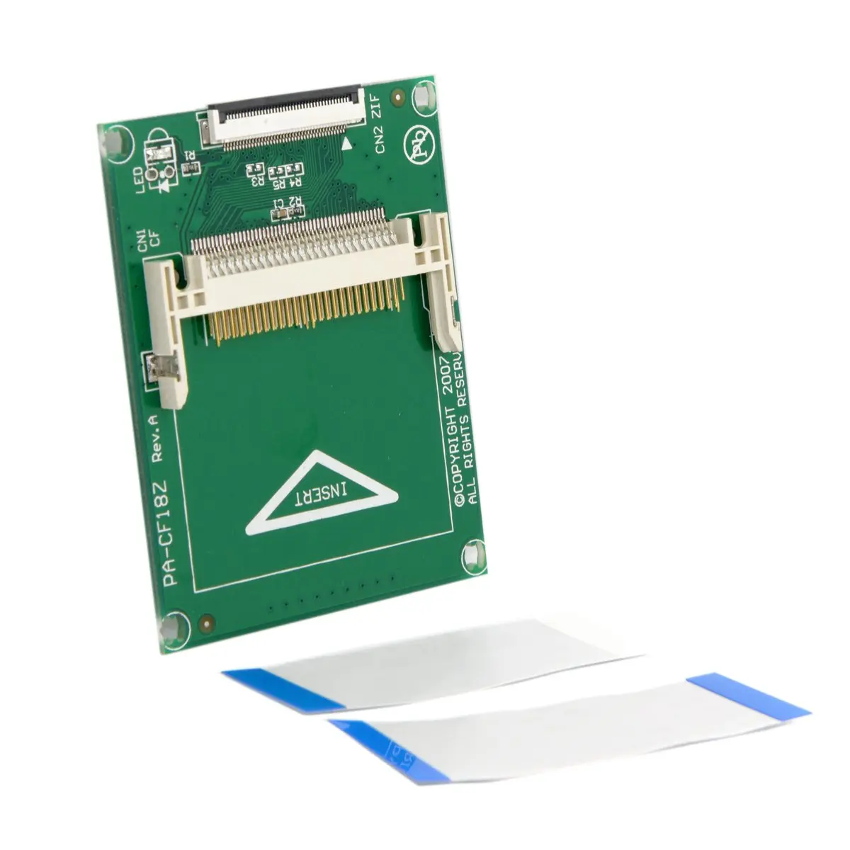 CY 1.8" CF to ZIF SSD HDD Adapter with 2 ZIF Cables | True IDE Mode, Plug-and-Play - view 2