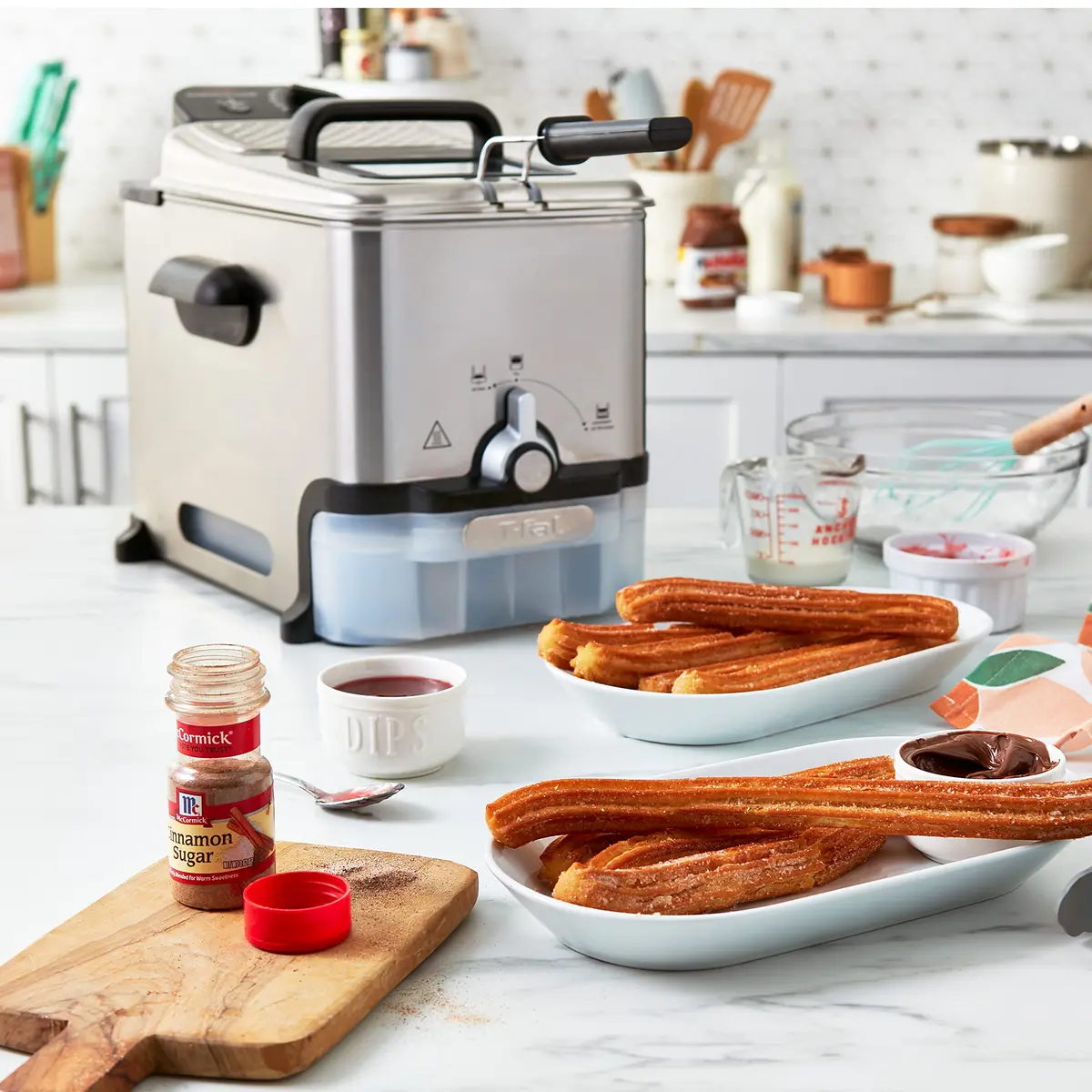 T-Fal Deep Fryer with Basket 3.5L | Oil Filtration & Temp Control for Crispy Results - view 8