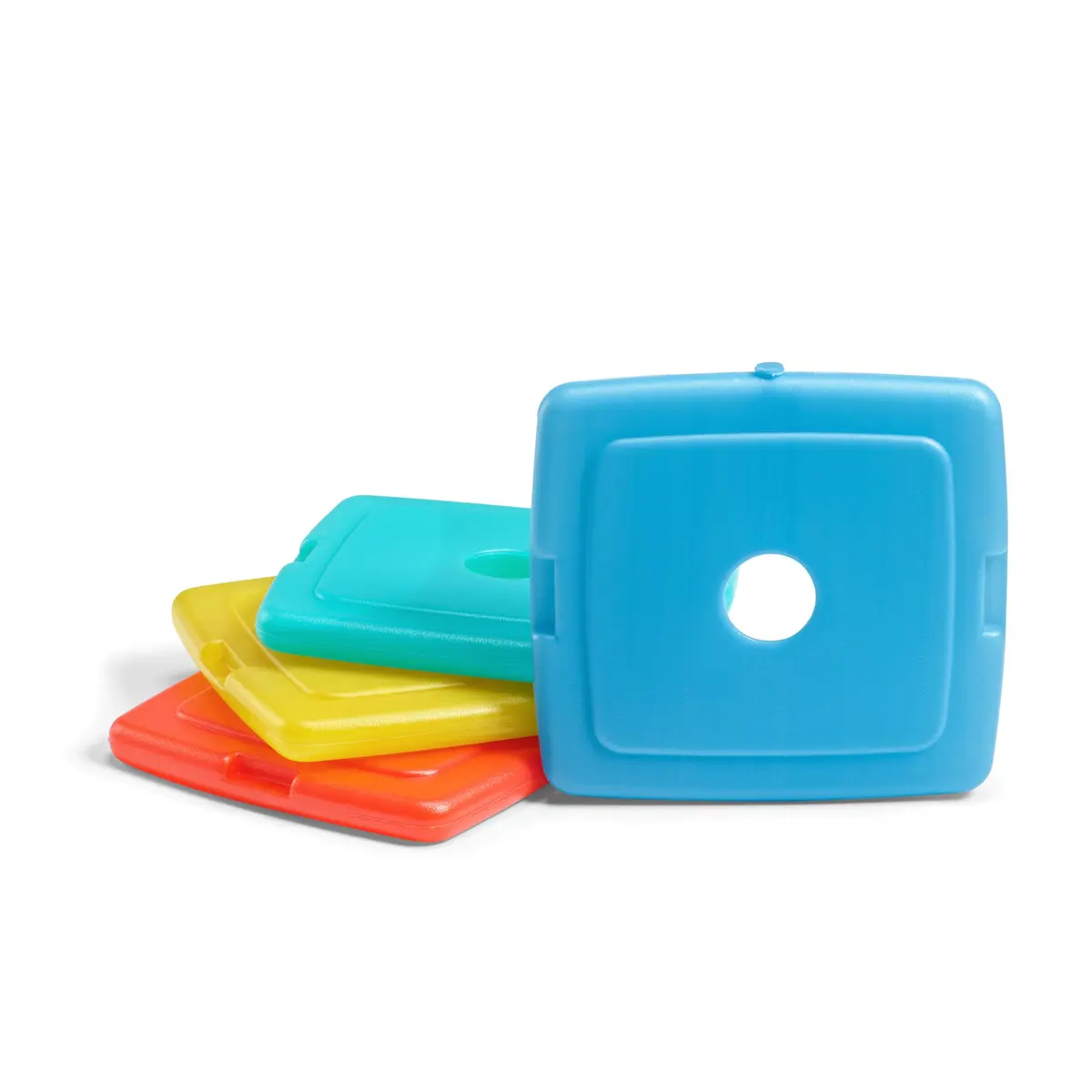 Fit & Fresh Slim Ice Packs 8 Pack | Compact Reusable Freezer Packs for Lunch & Coolers - view 2