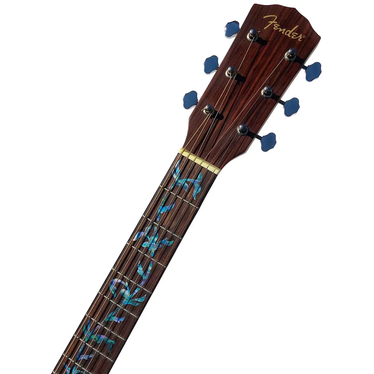 Inlaystickers Tree of Life Guitar Fret Markers - Abalone Mix (1 Sticker Sheet) | Realistic Inlay Look - view 2