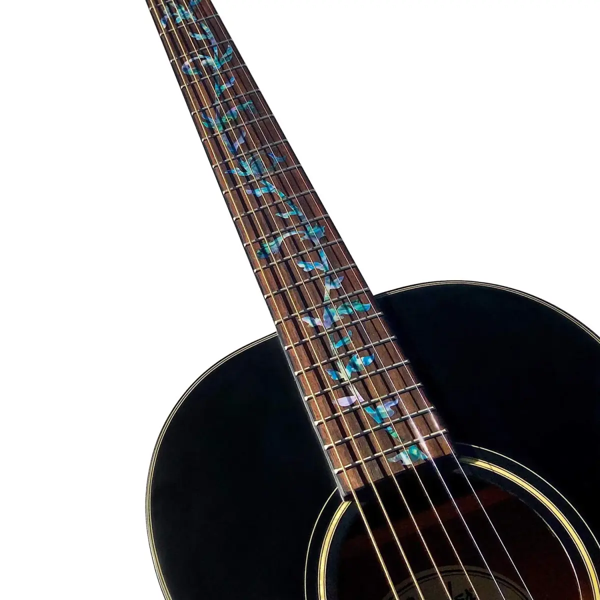 Inlaystickers Tree of Life Guitar Fret Markers - Abalone Mix (1 Sticker Sheet) | Realistic Inlay Look - view 3