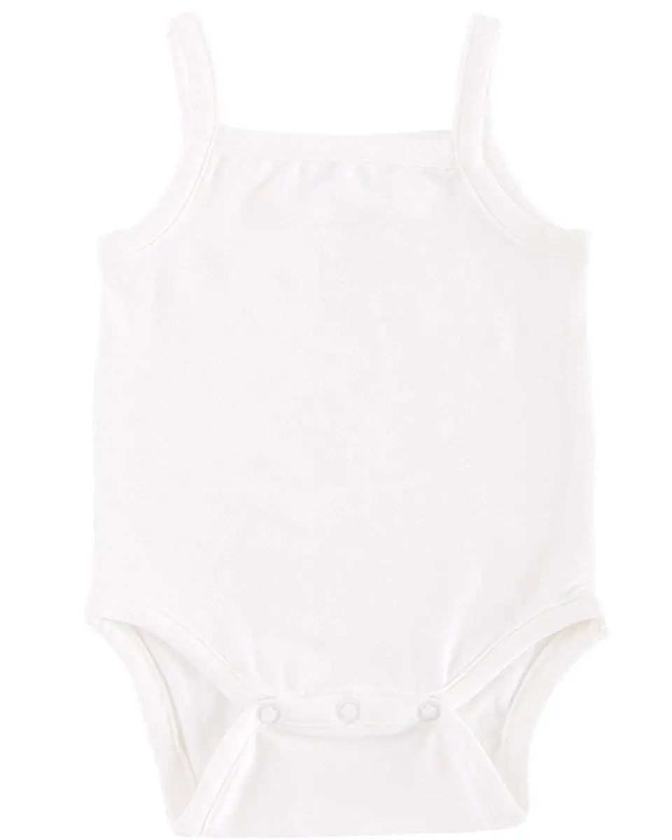 One Small Child Natural Bodysuit in Bamboo Viscose Newborn | Breathable & Silky - main product image