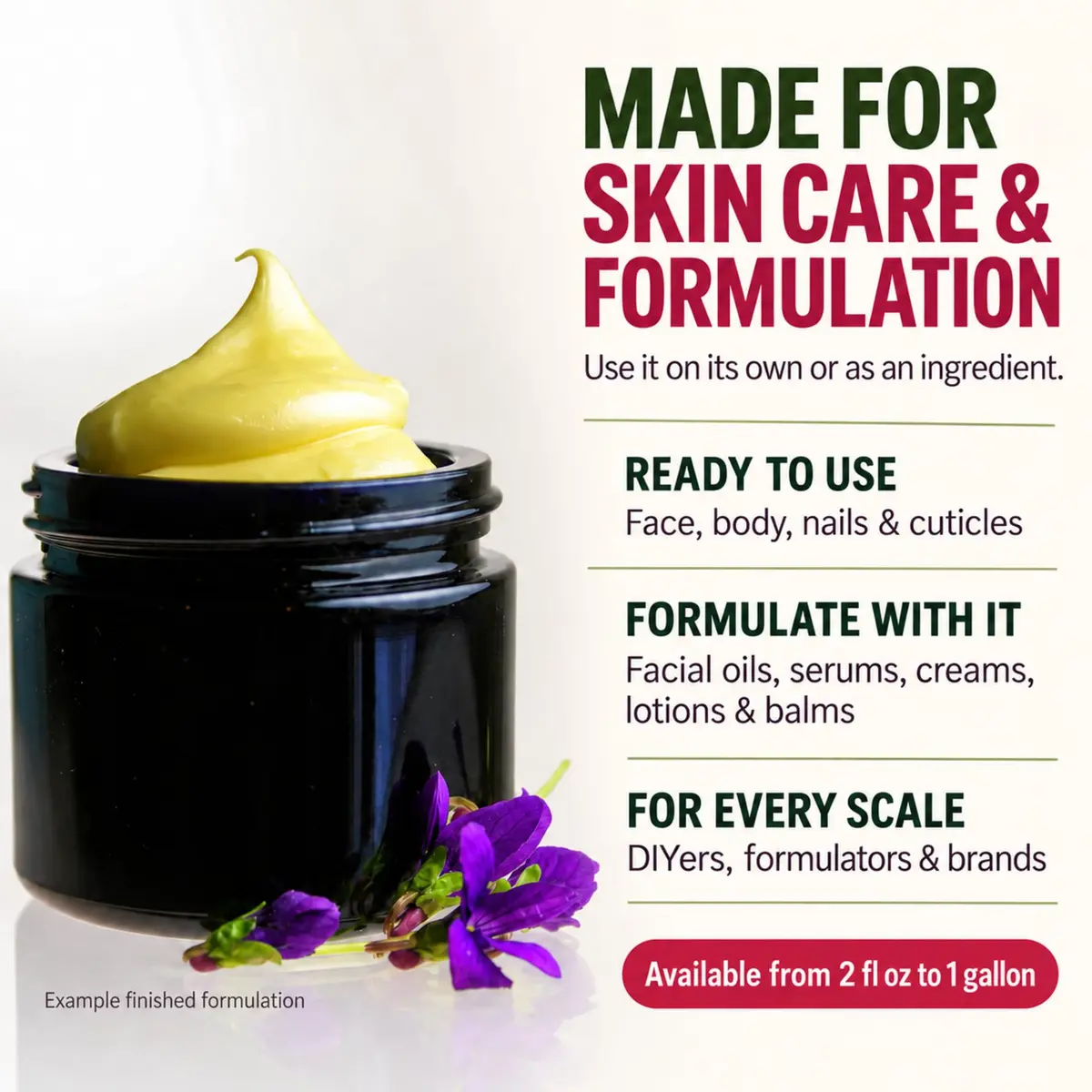 Berry Beautiful Red Raspberry Seed Oil, Cold Pressed, Unrefined, 2 fl oz | Nourishing Face & Body Oil for Sensitive Skin - view 6