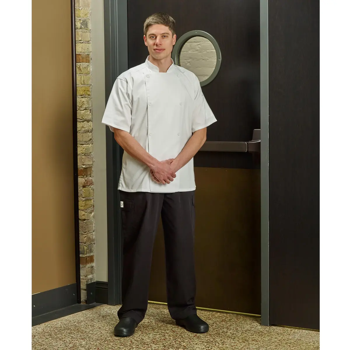 Mercer Culinary Genesis Men's Chef Cargo Pant Small Black | Durable, Comfortable & Professional - view 8