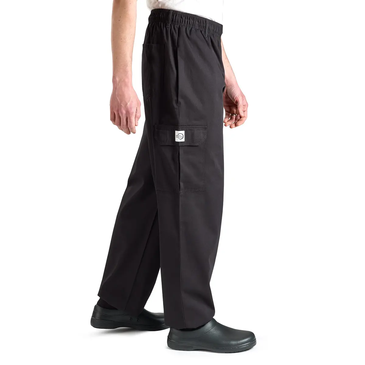 Mercer Culinary Genesis Men's Chef Cargo Pant Small Black | Durable, Comfortable & Professional - view 3