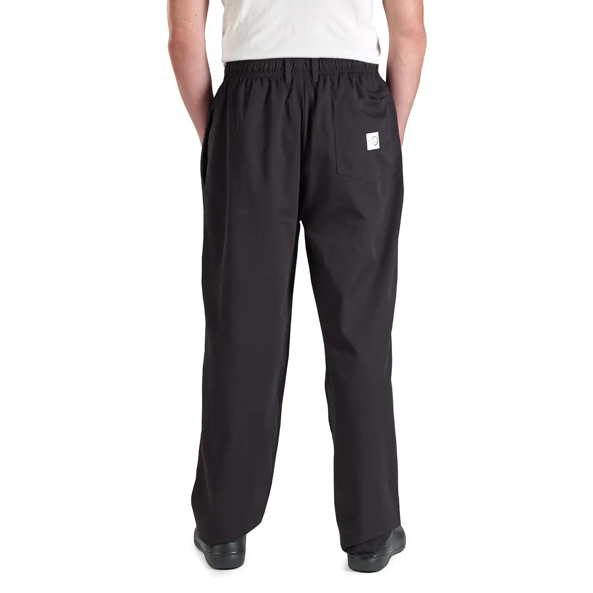 Mercer Culinary Millennia Men's Cook Pants 5X-Large Black | Durable, Comfortable Chef Workwear - view 2