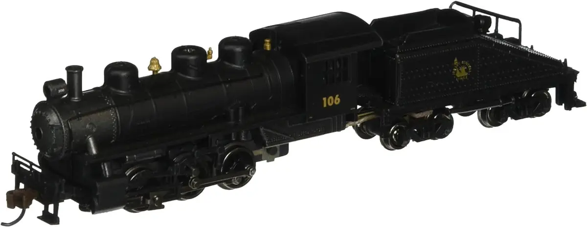 Bachmann Trains USRA 0-6-0 Locomotive & Tender Central New Jersey N Scale 1:160 | Detailed Model Train Engine - main product image