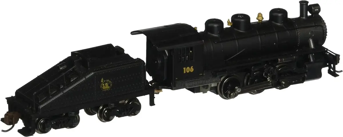 Bachmann Trains USRA 0-6-0 Locomotive & Tender Central New Jersey N Scale 1:160 | Detailed Model Train Engine - view 2