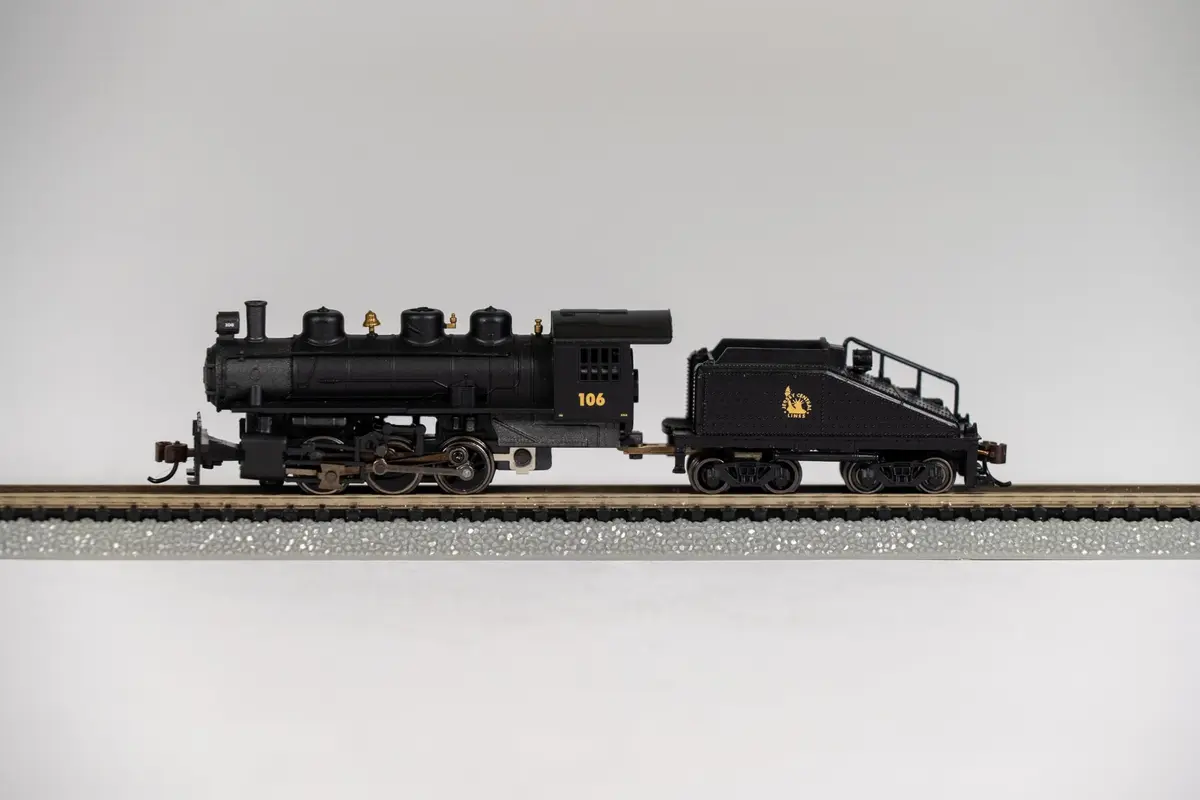 Bachmann Trains USRA 0-6-0 Locomotive & Tender Central New Jersey N Scale 1:160 | Detailed Model Train Engine - view 3