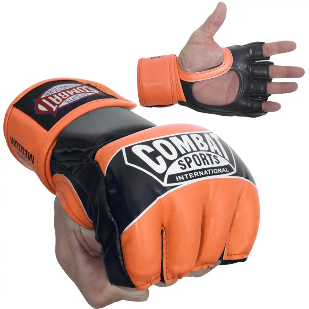 Combat Sports Pro Style Grappling MMA Gloves (Blue, Youth Medium) | 5oz Competition Gloves for MMA & Martial Arts - view 8