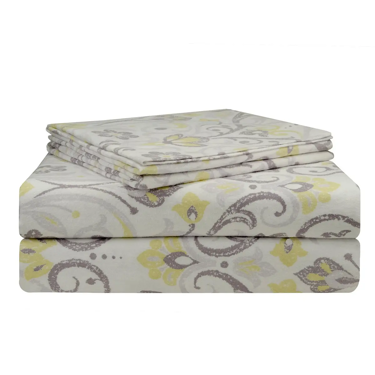 Pointehaven Full Flannel Sheet Set 200 GSM | Soft Cotton, Oversized Fit, Made in Green - main product image