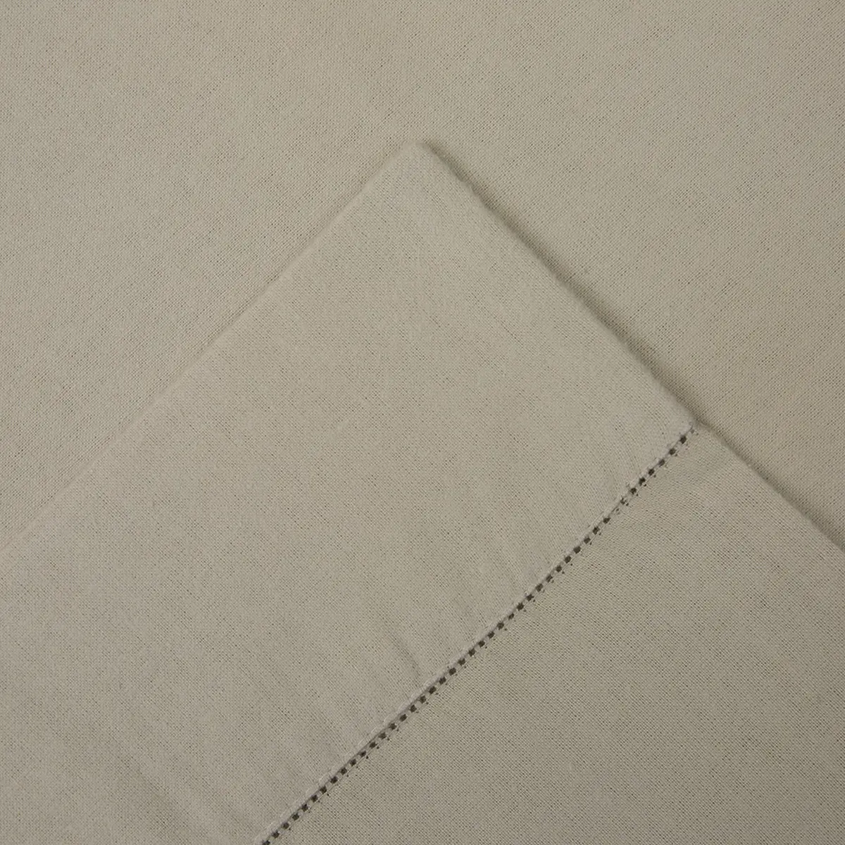 Pointehaven Twin Cotton Flannel Sheet Set | Warm & Cozy 200 GSM, Silver Grey, Pre-Shrunk, Deep Pockets - view 4