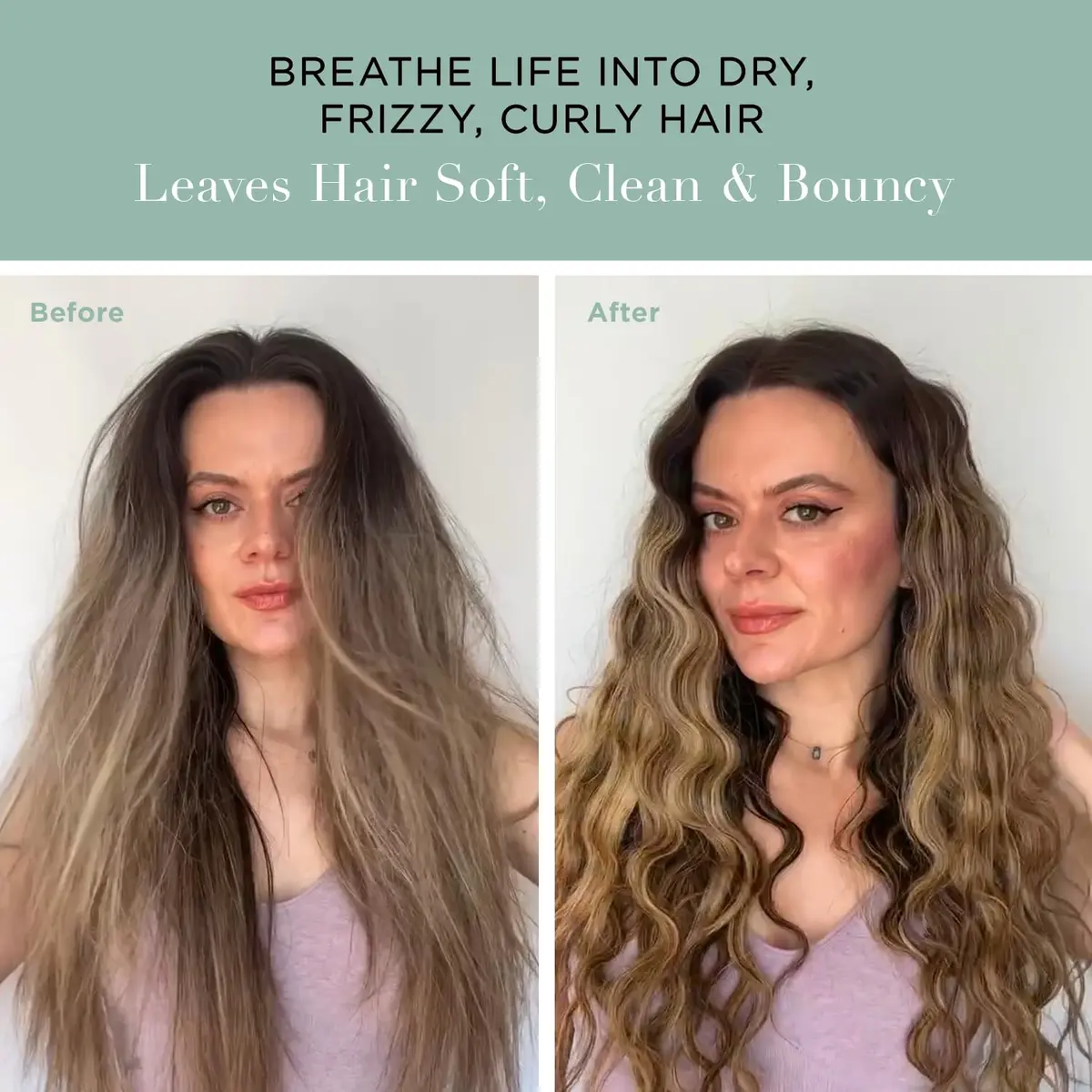 unwash Bio-Cleansing Conditioner 13.5 fl oz | Gentle, Hydrating Co-Wash for Curly & Dry Hair - view 5