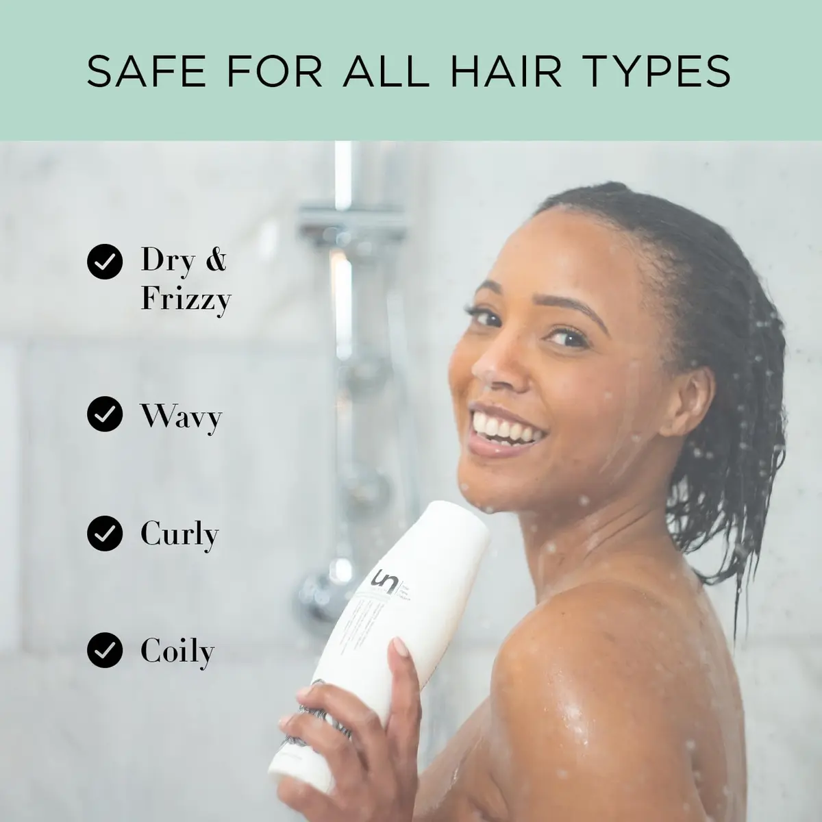 unwash Bio-Cleansing Conditioner 13.5 fl oz | Gentle, Hydrating Co-Wash for Curly & Dry Hair - view 7
