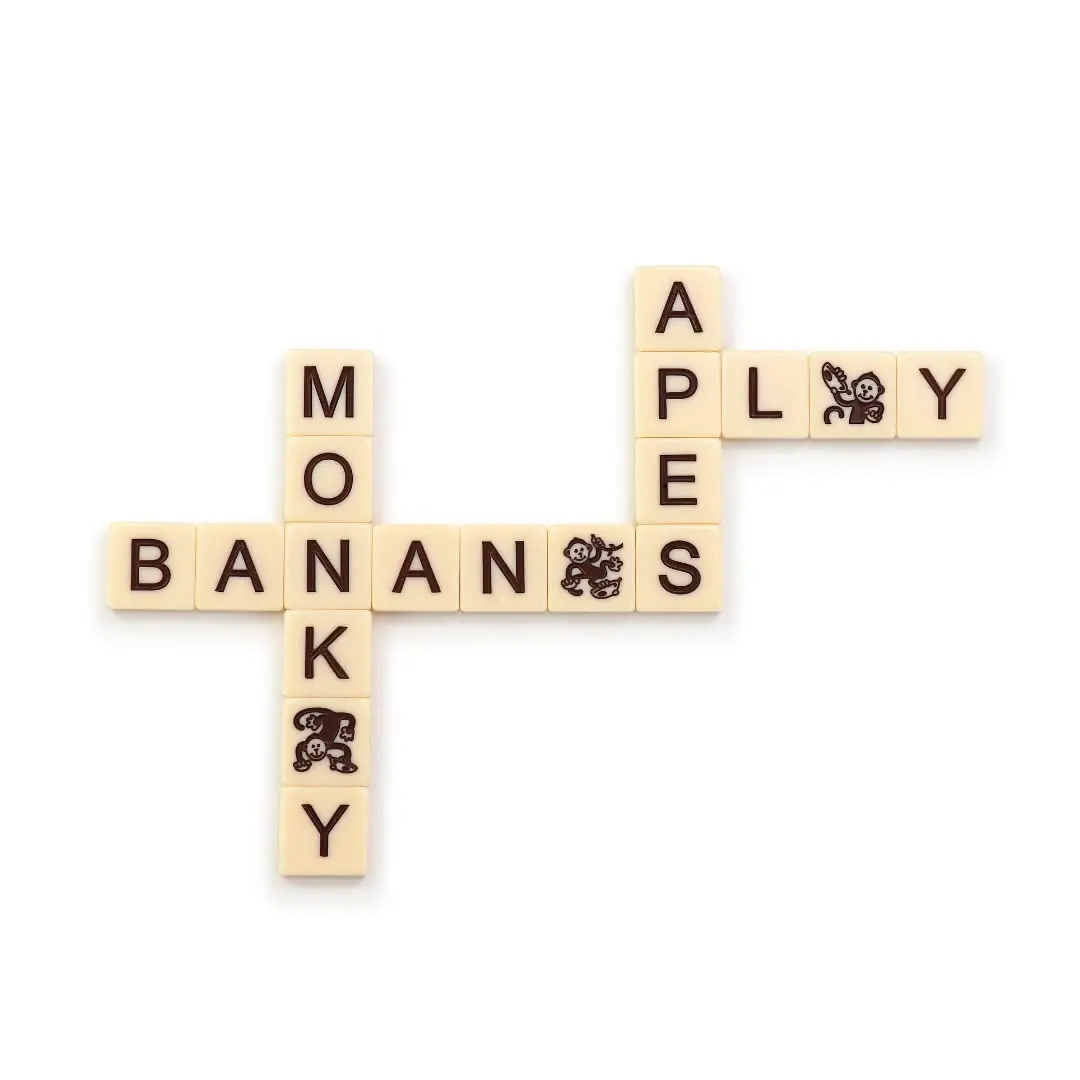 Bananagrams WildTiles Lettered Tile Game 156 g (5.5 oz) | Educational Spelling Improvement Game for Ages 7+ - view 6